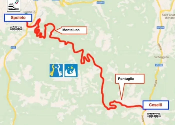 Umbria Valnerina , Il Tartuffo, Sulla Via Di Francesco Apartamento *